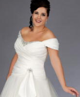 للعروس الممتلئة..كيف تختارين فستان زفافك