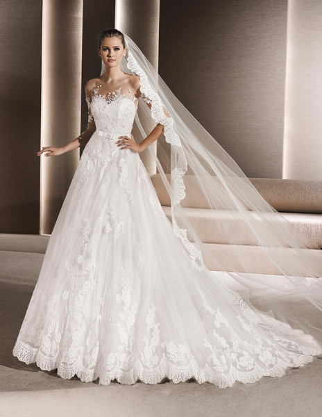 فساتين زفاف 2016 لاسبوزا