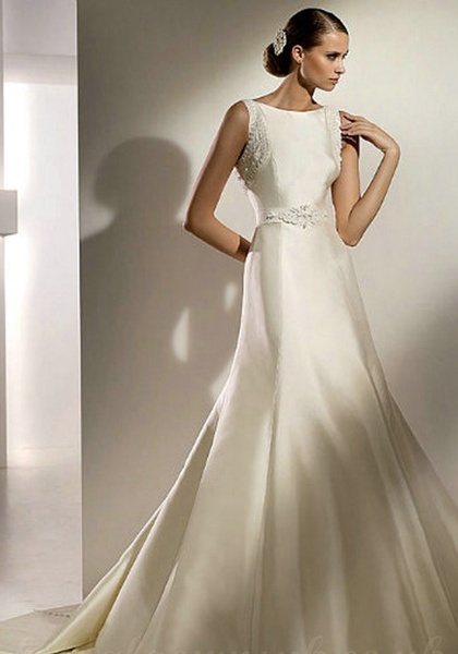 فساتين زفاف ناعمة