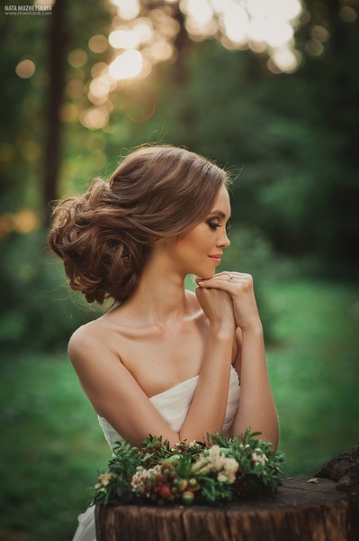 تسريحات عرايس ناعمه رفع كبيرة