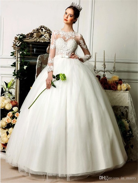 فساتين زفاف انستقرام فخمة