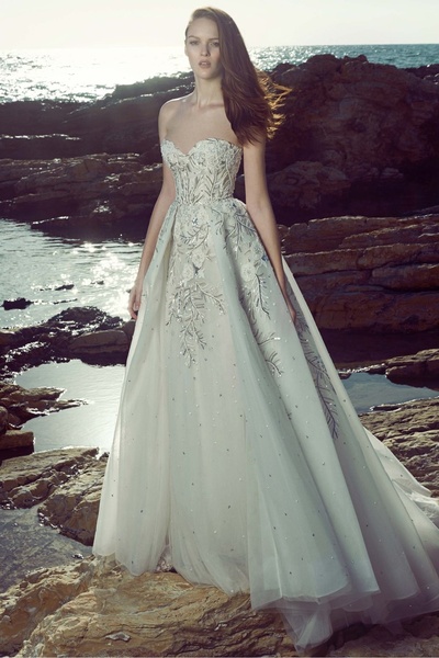 فساتين زفاف زهير مراد 2017 ناعمه وفخمه