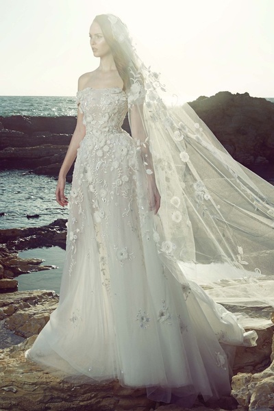 فساتين زفاف زهير مراد 2017 ناعمه وفخمه