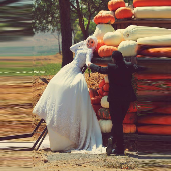 فساتين زفاف جميلة للمحجبات