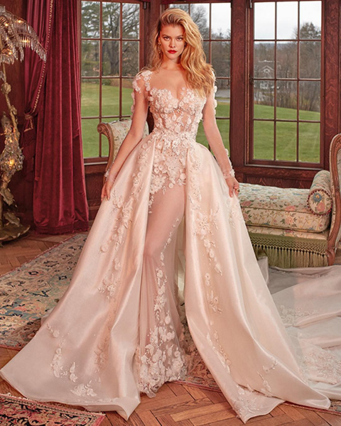 إنقاذ ديمبسي كبسولة فساتين زفاف فخمه ٢٠١٩ Chappellchamber Com